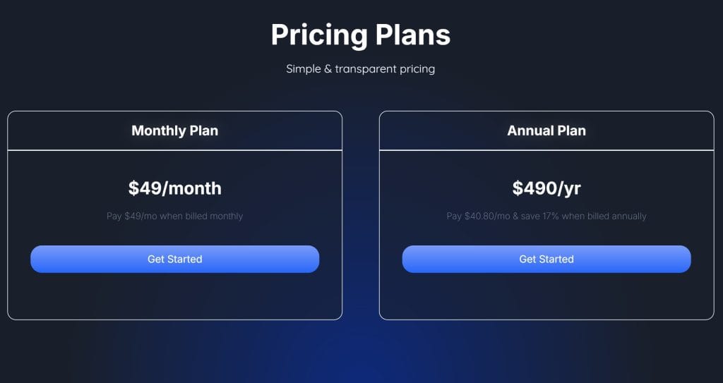 DeepVue Pricing