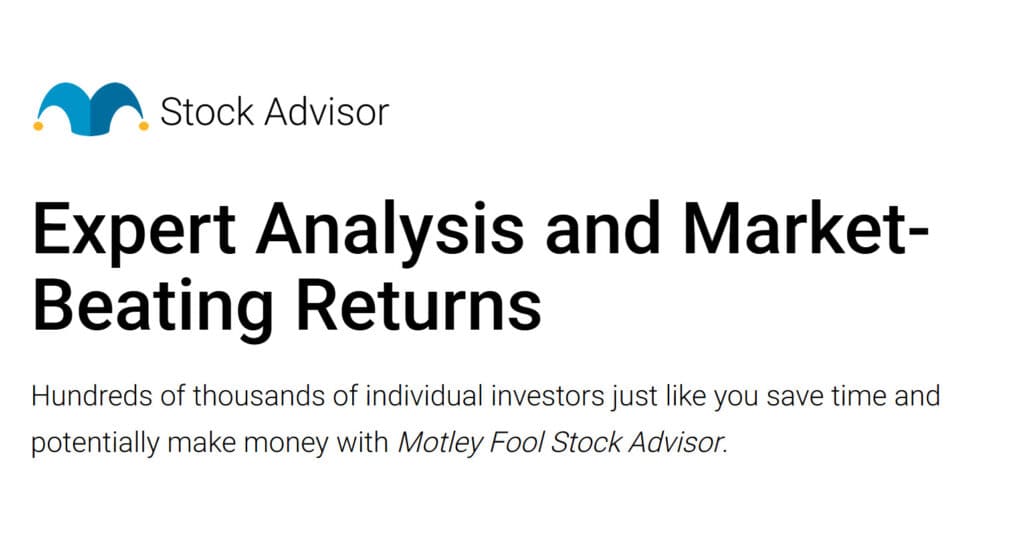 Motley Fool Stock Advisor