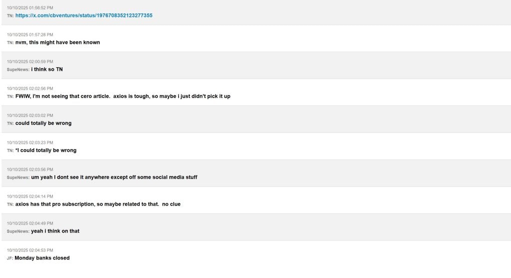 TradeXchange Community Chat